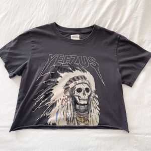 Yeezus Brand Women’s Cropped Tee